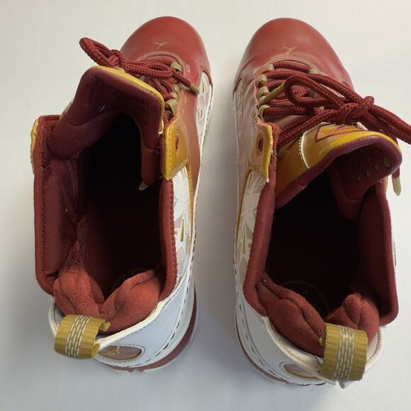 Nike Jordan CP3.III 385208-600 Men\'s Size 12 Crimson Gold White 2009 main image 11